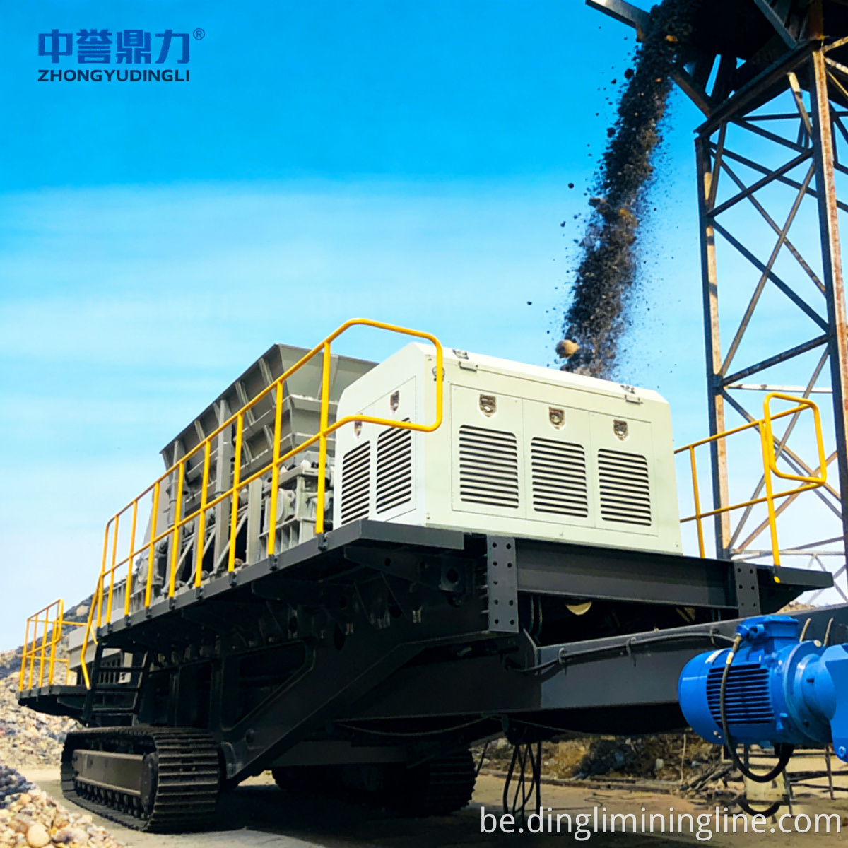 Mobile Tracked Roller Screener